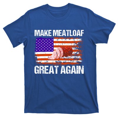 Make Meatloaf Great Again Funny Chef Usa Flag Gift T-Shirt