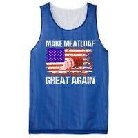 Make Meatloaf Great Again Funny Chef Usa Flag Gift Mesh Reversible Basketball Jersey Tank