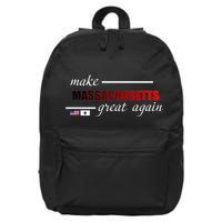 Make Massachusetts Great Again 16 in Basic Backpack