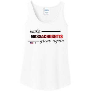 Make Massachusetts Great Again Ladies Essential Tank