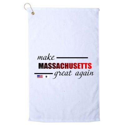 Make Massachusetts Great Again Golf Towel