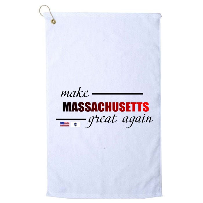 Make Massachusetts Great Again Golf Towel