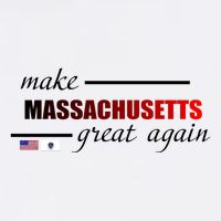 Make Massachusetts Great Again Golf Towel