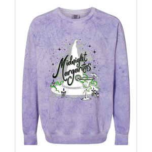 Midnight Margaritas Gift Colorblast Crewneck Sweatshirt