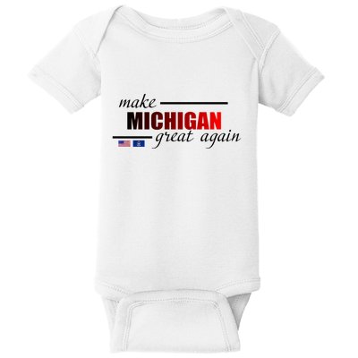 Make Michigan Great Again Baby Bodysuit