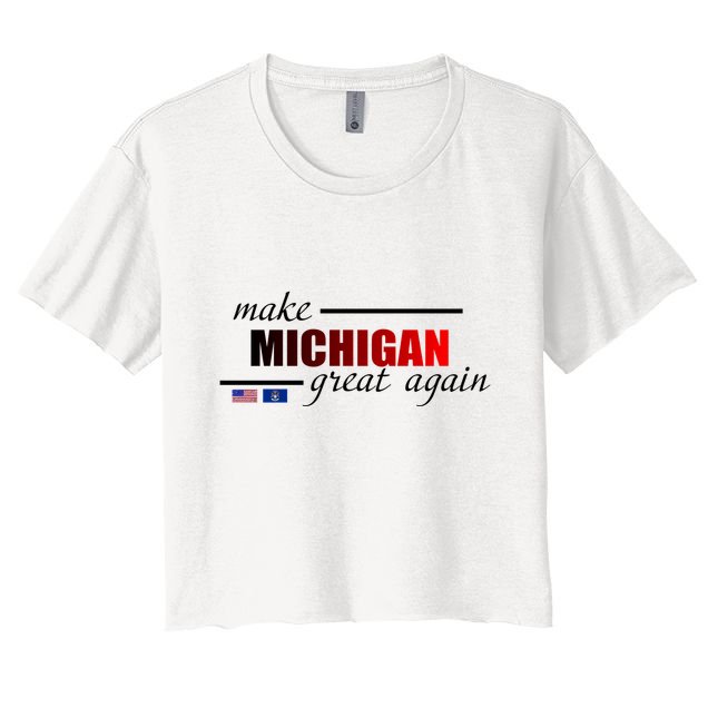 Make Michigan Great Again Crop Top