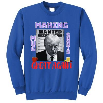 Making Mugshots Great Again Trump 2024 Mugshot President Sweatshirt