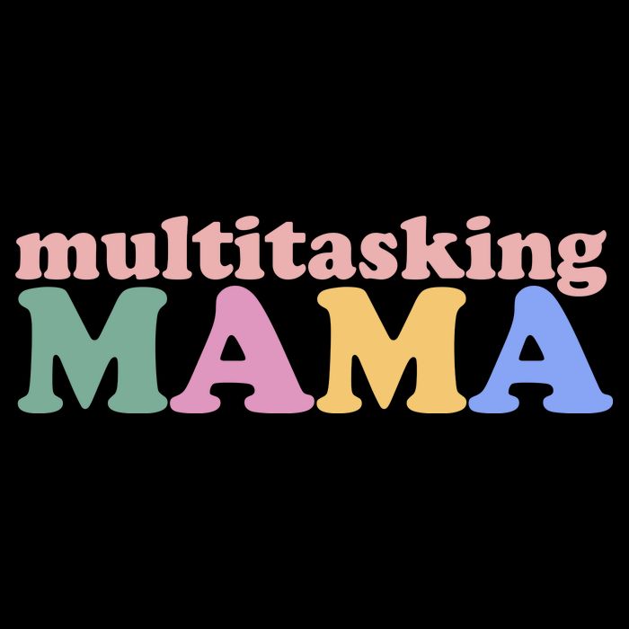 Multitasking Mama Gift For Mom Zip Tote Bag
