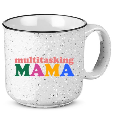 Multitasking Mama Gift For Mom 15oz Campfire Ceramic Mug