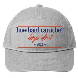 Mads Mitch How Hard Can It Be Boy Do It 2024 Hhcibbdi 7-Panel Snapback Hat