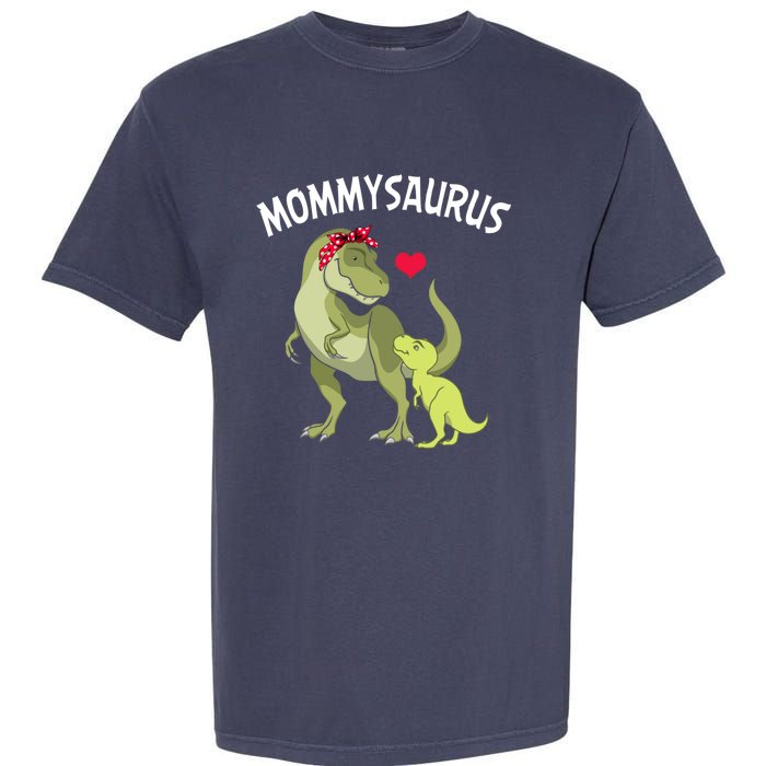 Mommysaurus Mom Heart Child Cute Dinosaur Mommy Mother’s Day Garment-Dyed Heavyweight T-Shirt