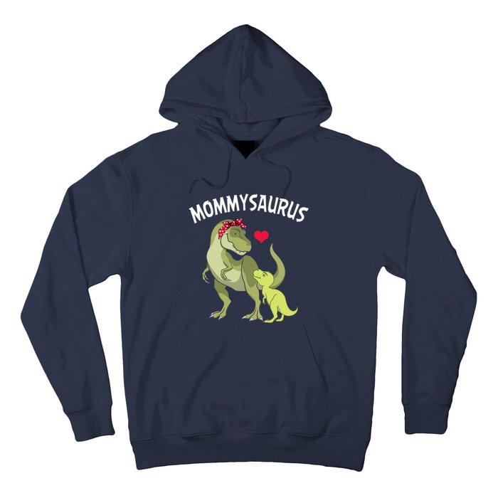 Mommysaurus Mom Heart Child Cute Dinosaur Mommy Mother’s Day Hoodie