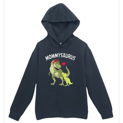 Mommysaurus Mom Heart Child Cute Dinosaur Mommy Mother’s Day Urban Pullover Hoodie