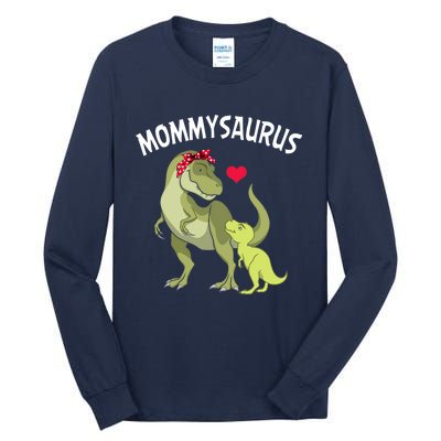 Mommysaurus Mom Heart Child Cute Dinosaur Mommy Mother’s Day Tall Long Sleeve T-Shirt