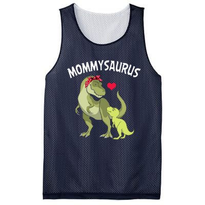 Mommysaurus Mom Heart Child Cute Dinosaur Mommy Mother’s Day Mesh Reversible Basketball Jersey Tank