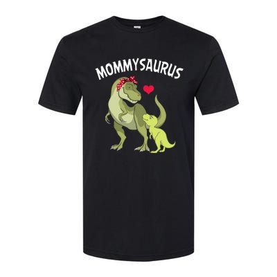 Mommysaurus Mom Heart Child Cute Dinosaur Mommy Mother’s Day Softstyle CVC T-Shirt