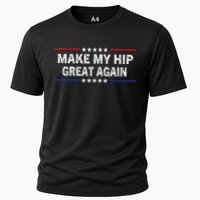 Make My Hip Great Again Funny Surgery Injury Recovery Cooling Performance Crew T-Shirt