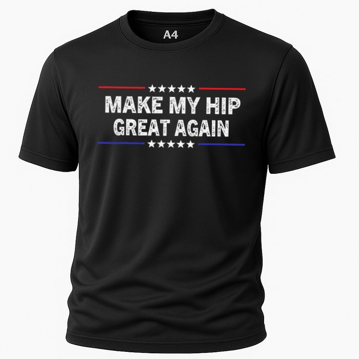 Make My Hip Great Again Funny Surgery Injury Recovery Cooling Performance Crew T-Shirt
