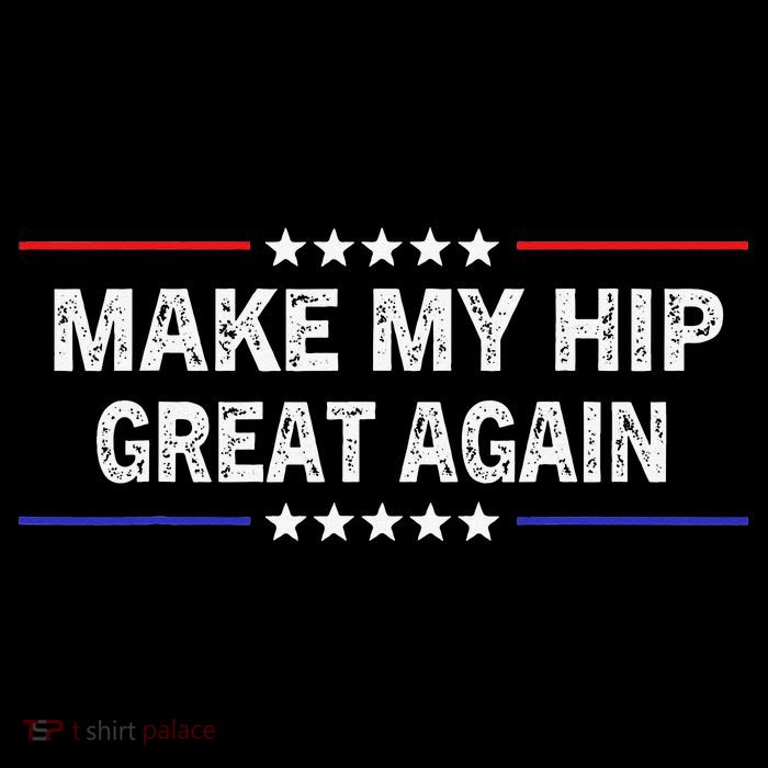 Make My Hip Great Again Funny Surgery Injury Recovery 16 in Basic Backpack