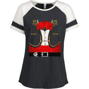 Mexican Mariachi Halloween Costume Charro Cinco De Mayo Enza Ladies Jersey Colorblock Tee