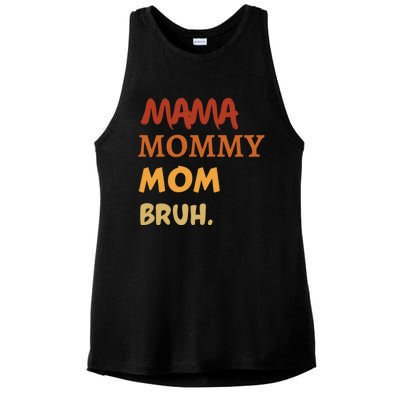 Mom Mommy Happy International 'S Day Mothers Day Gift Ladies PosiCharge Tri-Blend Wicking Tank