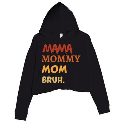 Mom Mommy Happy International 'S Day Mothers Day Gift Crop Fleece Hoodie