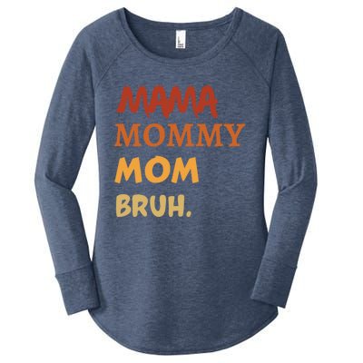 Mom Mommy Happy International 'S Day Mothers Day Gift Women's Perfect Tri Tunic Long Sleeve Shirt