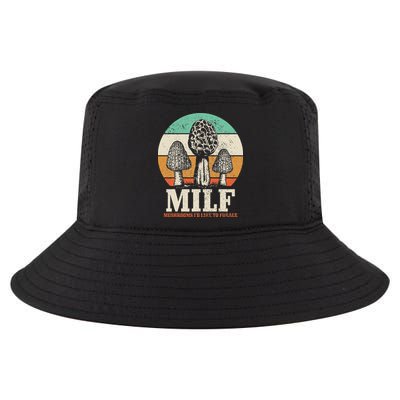 Morel Mushroom Hunting M.I.L.F. Mushrooms Id Like To Forage Cool Comfort Performance Bucket Hat