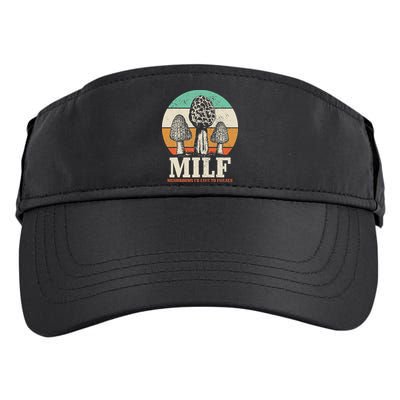 Morel Mushroom Hunting M.I.L.F. Mushrooms Id Like To Forage Adult Drive Performance Visor