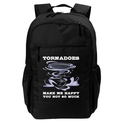Make Me Happy You Not So Much Storm Chasing Tornadoes Backpack