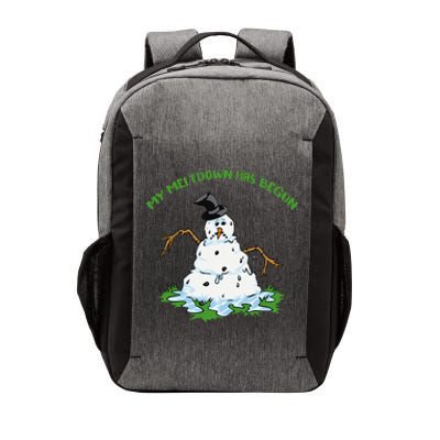 My Meltdown Has Begun Christmas Vector Backpack