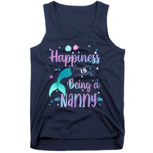 Mermaid Mom Happiness Is Being A Nanny Tank Top