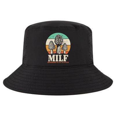 Morel Mushroom Hunting M.I.L.F. Mushrooms I'd Like To Forage Cool Comfort Performance Bucket Hat