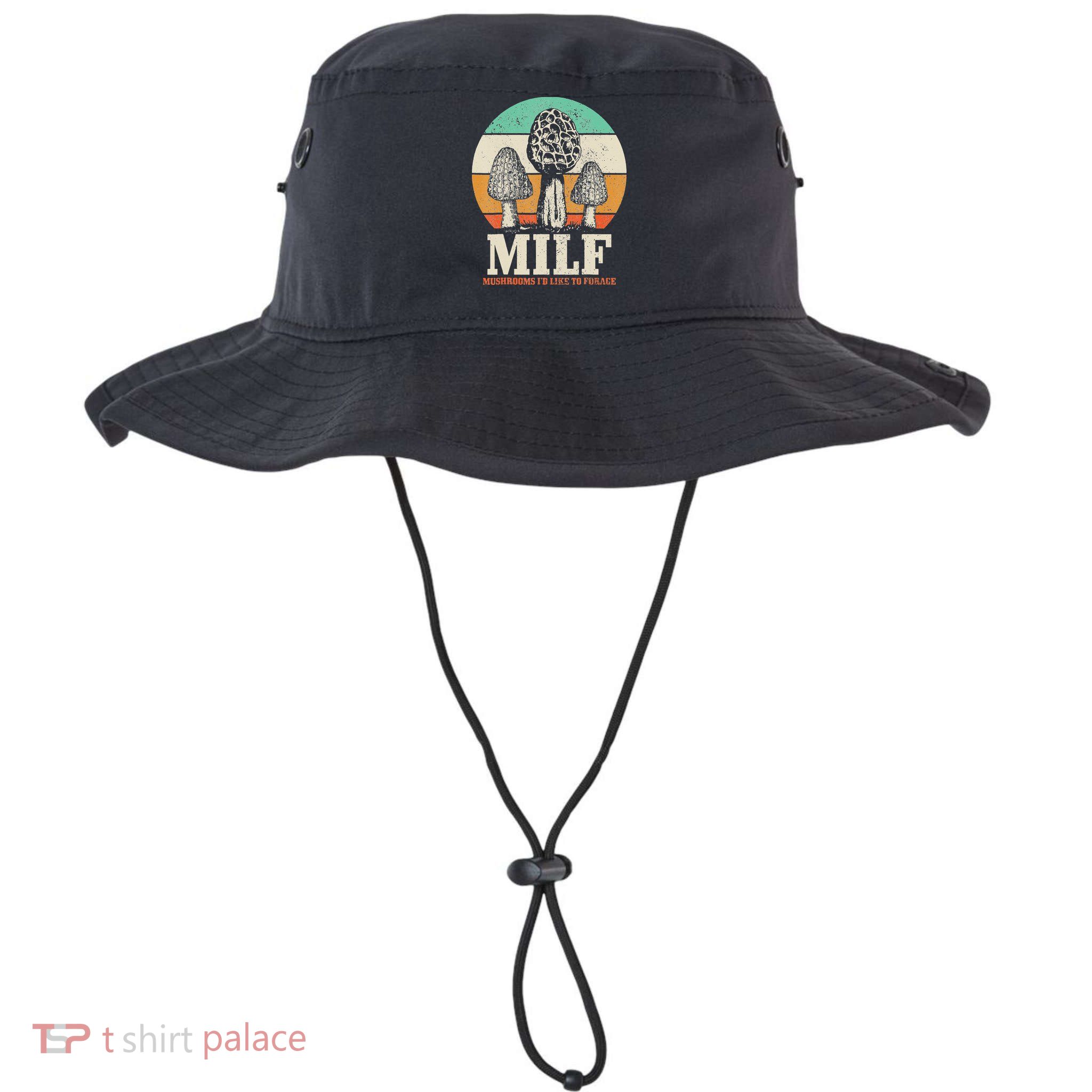 Morel Mushroom Hunting M.I.L.F. Mushrooms I'd Like To Forage Bucket Hat
