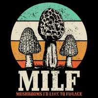 Morel Mushroom Hunting M.I.L.F. Mushrooms I'd Like To Forage 16 in Basic Backpack