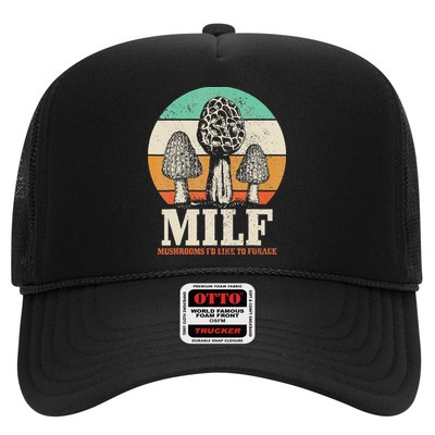 Morel Mushroom Hunting M.I.L.F. Mushrooms I'd Like To Forage Trucker Hat