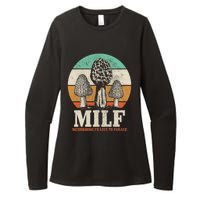 Morel Mushroom Hunting M.I.L.F. Mushrooms I'd Like To Forage Womens CVC Long Sleeve Shirt