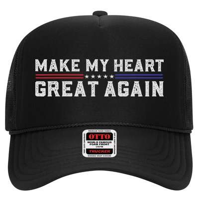 Make My Heart Great Again Funny Open Heart Surgery Recovery Trucker Hat