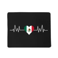 Mexico Mexican Heart Beat Pulse Mousepad