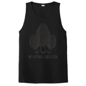 Morel Mushroom Hunting Season Funny Morchella Foraging Gift PosiCharge Competitor Tank