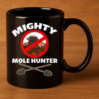 Mighty Mole Hunter 11oz C Handle Ceramic Mug