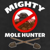 Mighty Mole Hunter 11oz C Handle Ceramic Mug