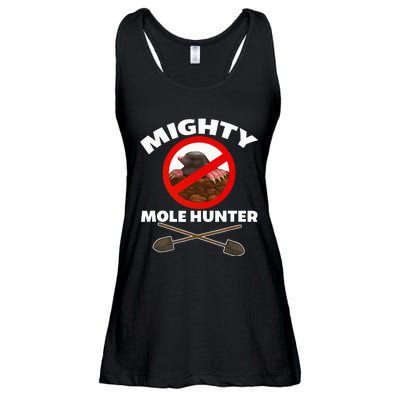 Mighty Mole Hunter Ladies Essential Flowy Tank