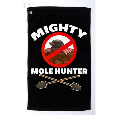 Mighty Mole Hunter Golf Towel