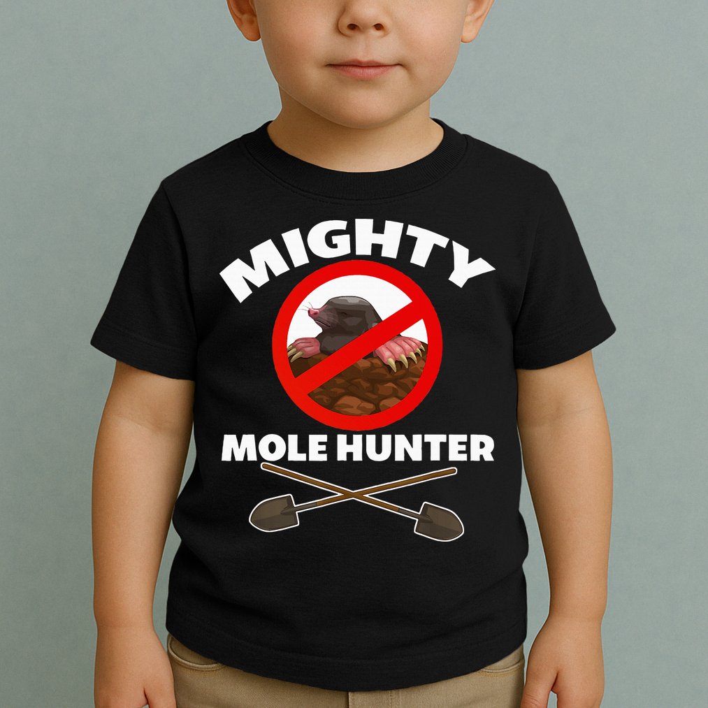 Mighty Mole Hunter Toddler T-Shirt