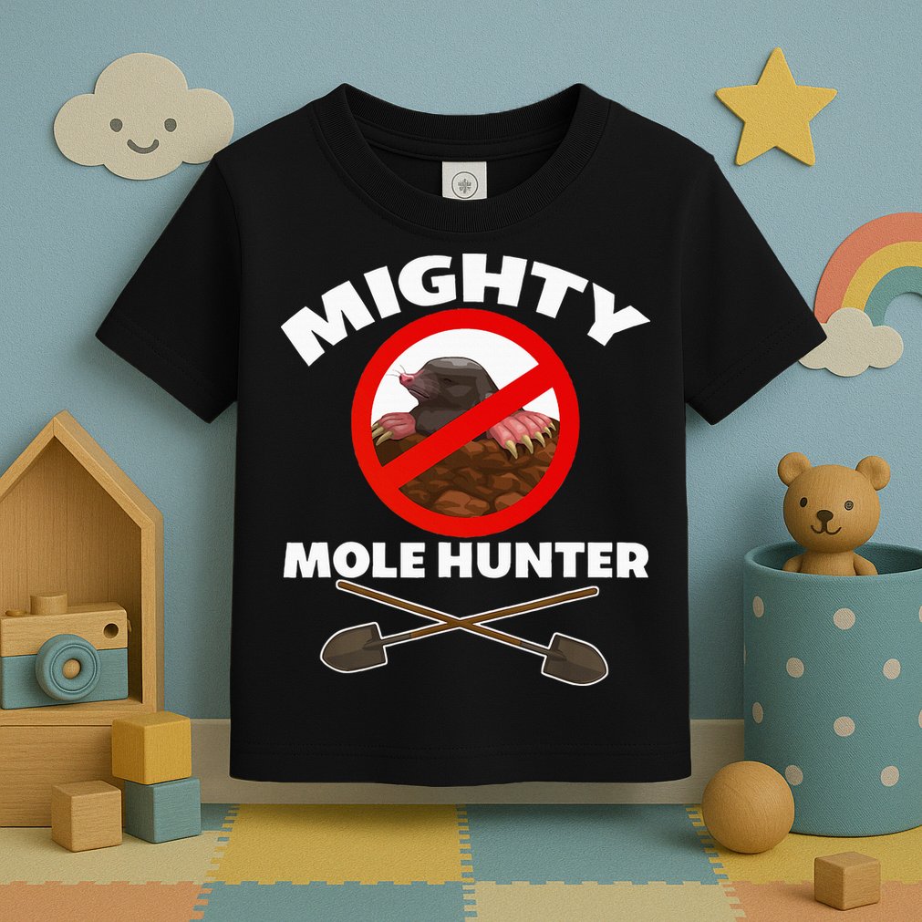 Mighty Mole Hunter Toddler T-Shirt