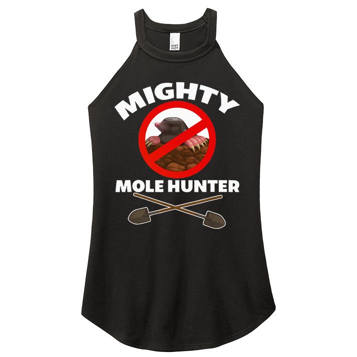 Mighty Mole Hunter Women's Perfect Tri Rocker Tank