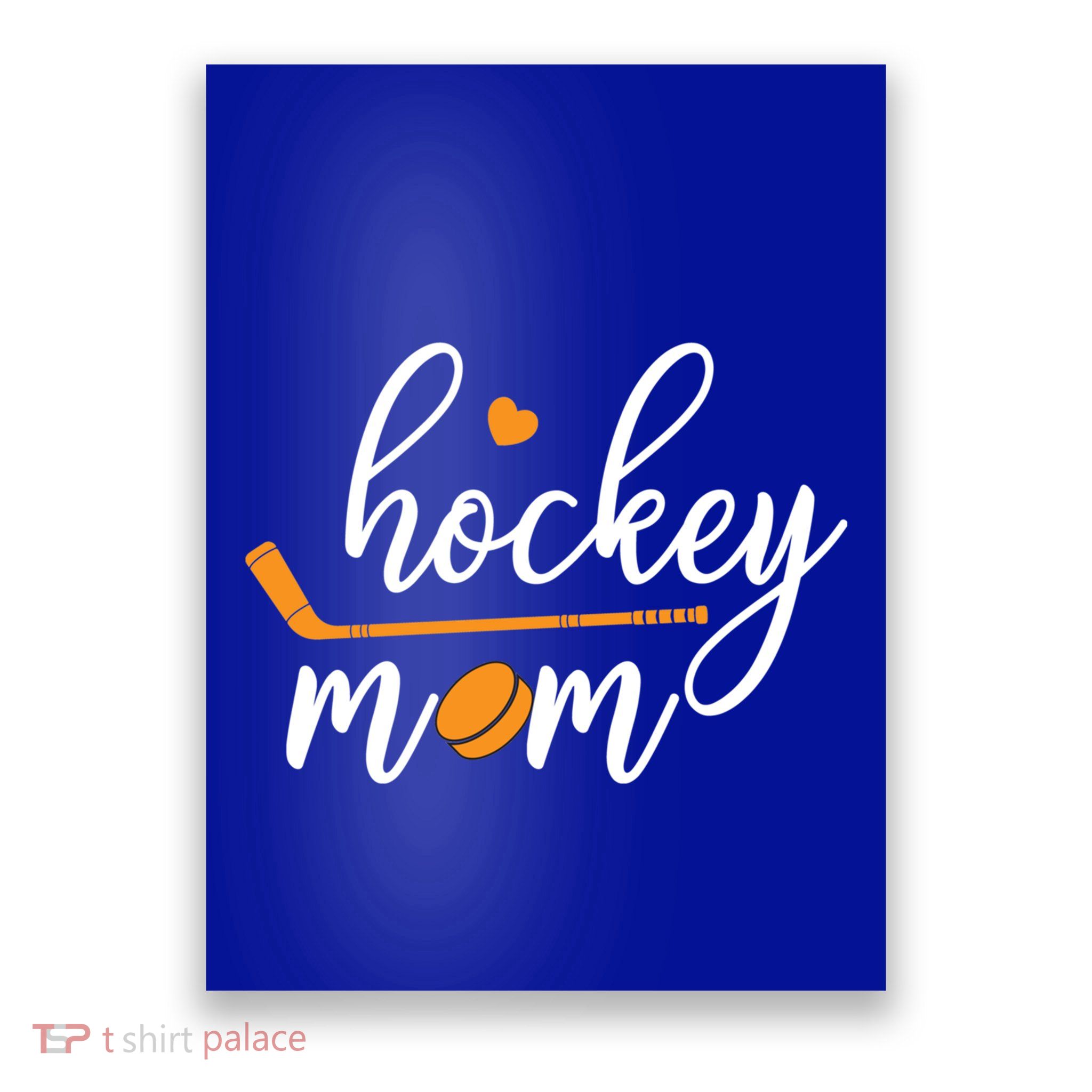Mother Mom Hockey Mom Funny Graphic Design Poster