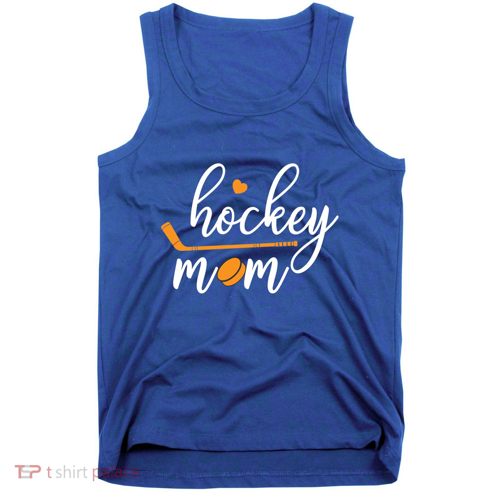 Mother Mom Hockey Mom Funny Graphic Design Tank Top