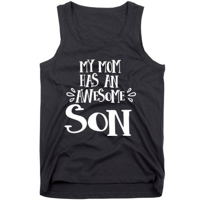 My Mom Has An Awesome Son PNG Tank Top